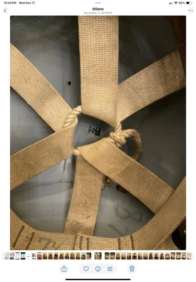 Original Vintage RIDDell Crown Rope String For RK TK Suspension Football Helmet