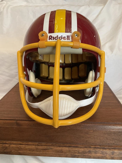 Riddell Football Helmet Custom 1982 Washington Redskins Tucked Feather Riggins WESTBROOKSPORTSCARDS