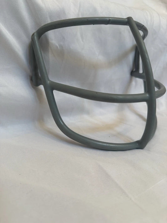 Vintage Schutt 1969 NOP Large Red Dot Gray Football Helmet Face Mask- Rare! WESTBROOKSPORTSCARDS