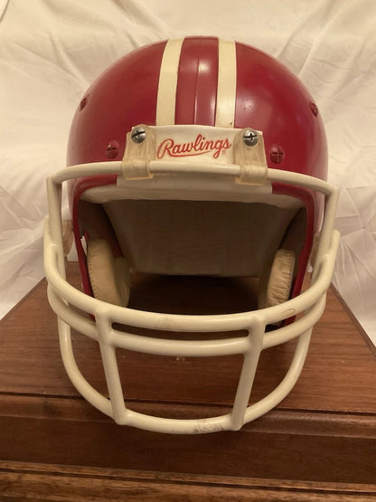 Houston Cougars Rawlings HND-9 Football Helmet Schutt Red Dot OPO-DW Rare WESTBROOKSPORTSCARDS