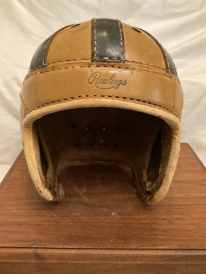 Rawlings NHC Authentic Leather Suspension Football Helmet Chin Strap Size 7!