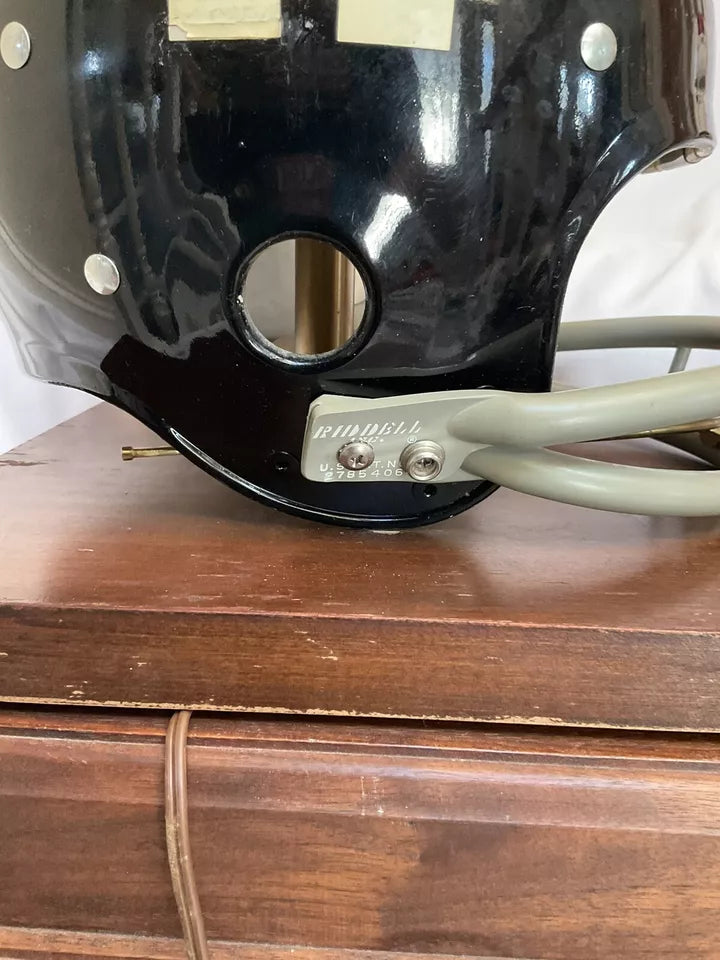 Vintage Original Riddell 1972 Missouri Tigers Kra-Lite Football Helmet Lamp RARE