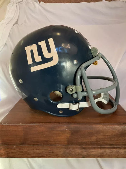 Riddell Kra-Lite TK2 Suspension Football Helmet 1970 New York Giants Ron Johnson WESTBROOKSPORTSCARDS