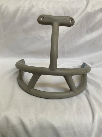 ORIGINAL Wilson 2-Bar 1960s Facemask With Nose bar Suspension Helmet Rawlings WESTBROOKSPORTSCARDS