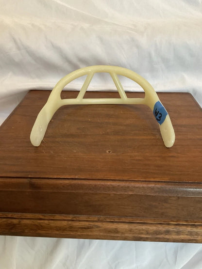 1960's Vintage ORIGINAL 2-Bar Wilson Facemask - Chicago Bears Suspension Helmet