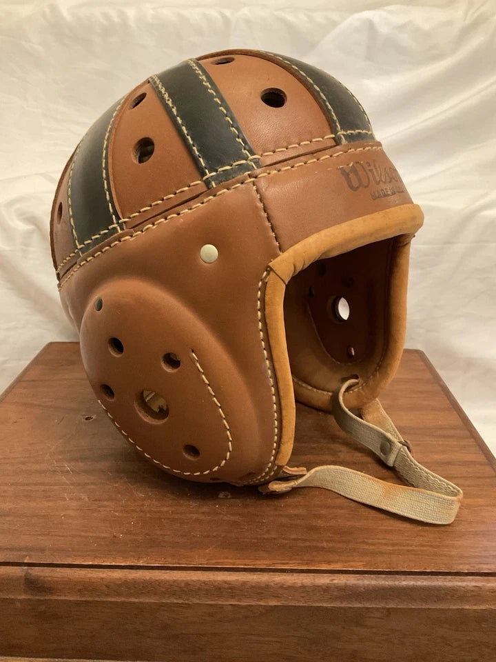 Minty Original Wilson Authentic D216 Air-Lite Leather Suspension Football Helmet