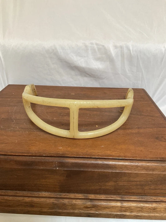 1960's Vintage ORIGINAL MacGregor 2-Bar Kra-Lite Facemask - Suspension Helmet WESTBROOKSPORTSCARDS
