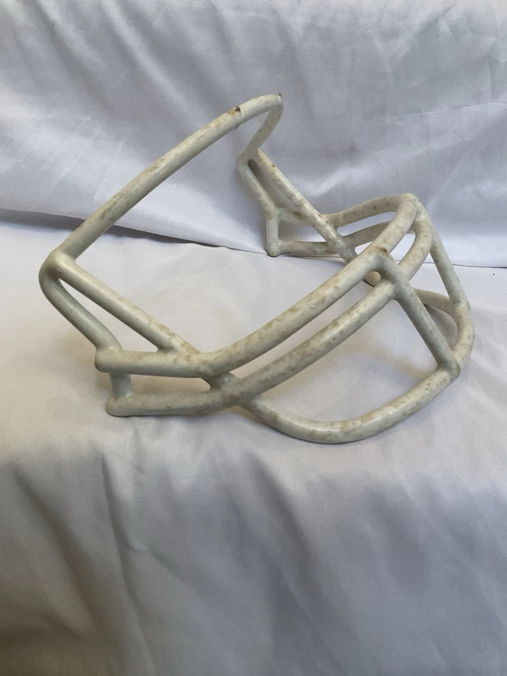 Vintage Original Schutt OPO-DW X-Large Green Dot White Football Helmet Facemask WESTBROOKSPORTSCARDS