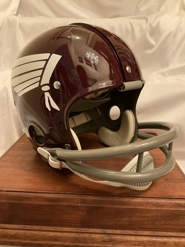 1965 Washington Redskins Head Dress Logo Prototype RK2 Football Helmet Jurgensen Sports Mem, Cards & Fan Shop:Autographs-Original:Football-NFL:Helmets WESTBROOKSPORTSCARDS