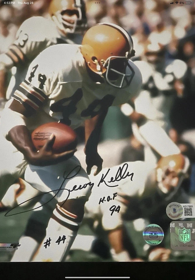 Original Riddell 1973 Cleveland Browns Kra-Lite TK2 Game Football Helmet Kelly WESTBROOKSPORTSCARDS