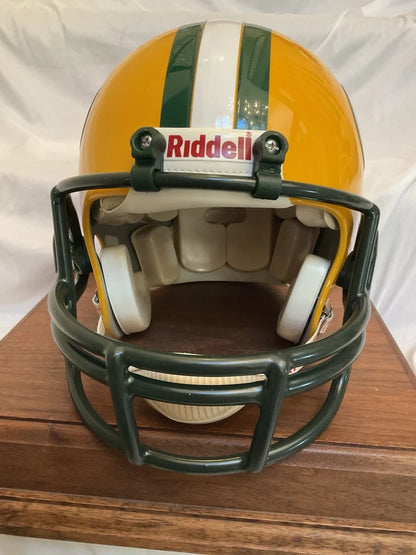 RIddell VSR-4 Football Helmet- Custom Green Bay Packers Brett Favre