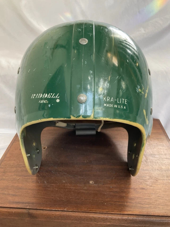 aerodynsmic football helmet Vintage Riddell Kra-Lite TK2 RAC-H2 Suspension Football Helmet Aero-Ce – WESTBROOKSPORTSCARDS