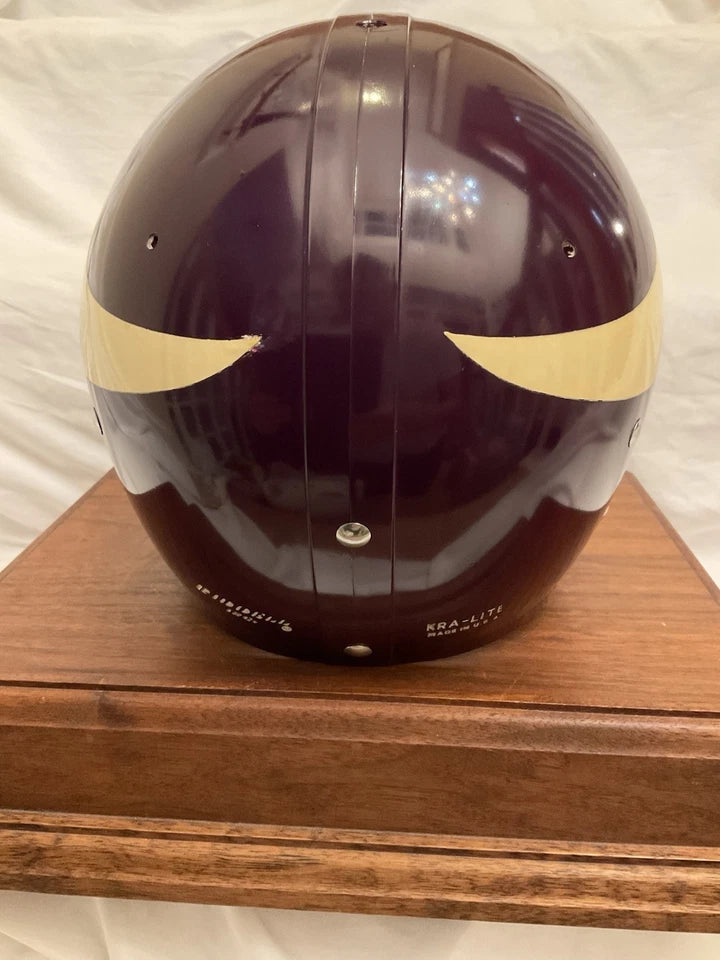 Riddell Kra-Lite TK2 Suspension Football Helmet 1970 Minnesota Vikings Tarkenton