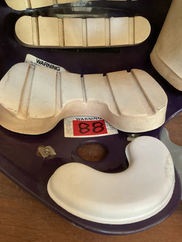 MaxPro Game Used Purple Shell Football Helmet Custom Minnesota Vikings WESTBROOKSPORTSCARDS