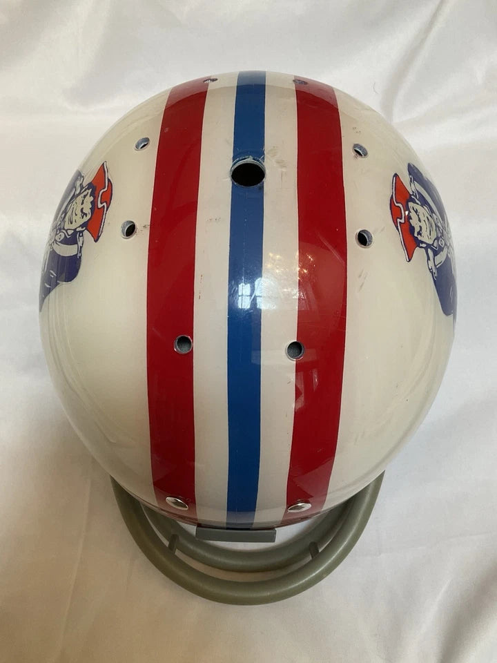 Vintage MacGregor New England Boston Patriots Clear Shell Football Helmet Custom WESTBROOKSPORTSCARDS