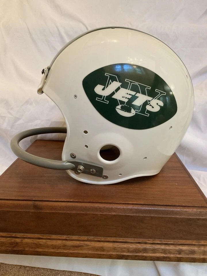 Don Maynard Autographed Riddell New York Jets Officially Licensed Football Helmet WESTBROOKSPORTSCARDS