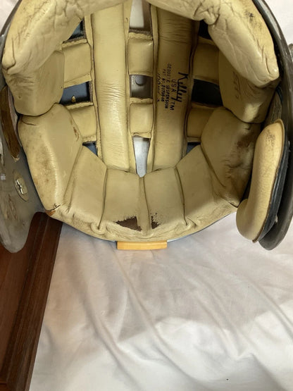 Vintage Kelley Game Used Clear Shell Football Helmet 1979