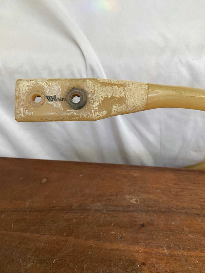 Vintage Wilson 1-Bar Single-Bar Suspension Football Helmet Facemask WESTBROOKSPORTSCARDS