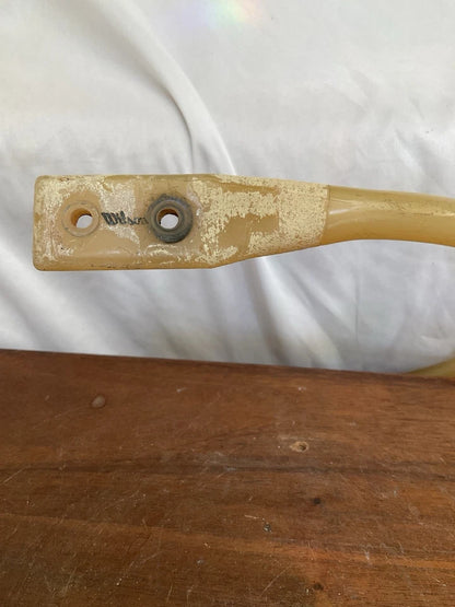 Vintage Wilson 1-Bar Single-Bar Suspension Football Helmet Facemask WESTBROOKSPORTSCARDS