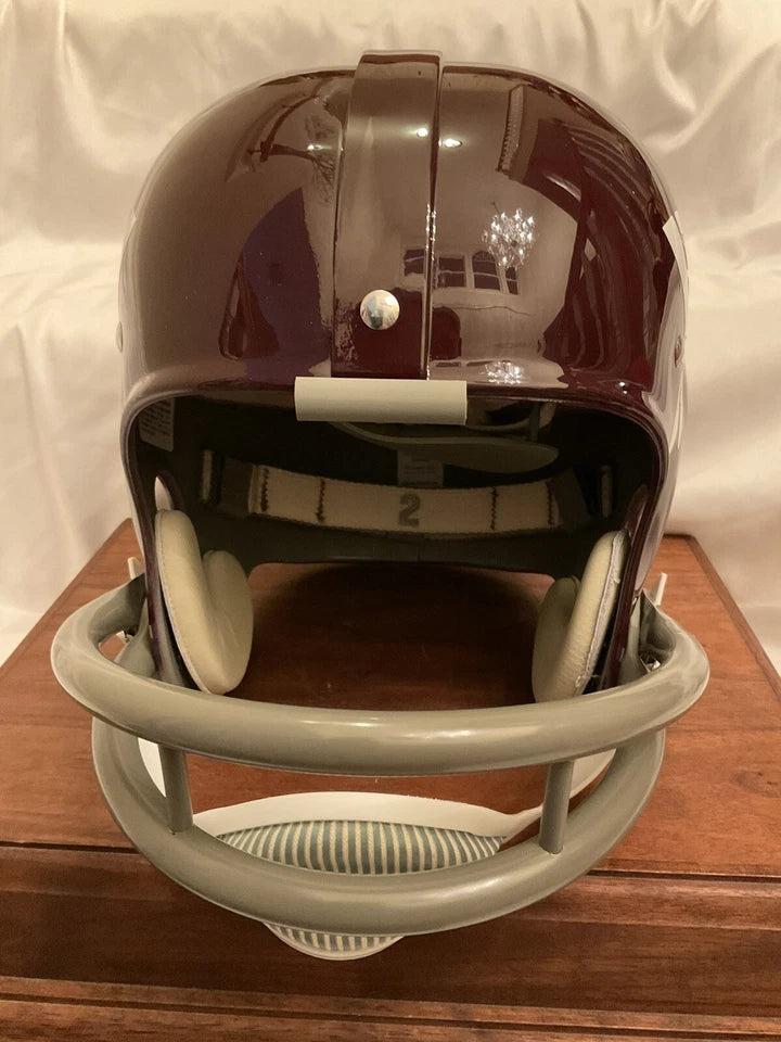 1965 Washington Redskins Head Dress Logo Prototype RK2 Football Helmet Jurgensen Sports Mem, Cards & Fan Shop:Autographs-Original:Football-NFL:Helmets WESTBROOKSPORTSCARDS