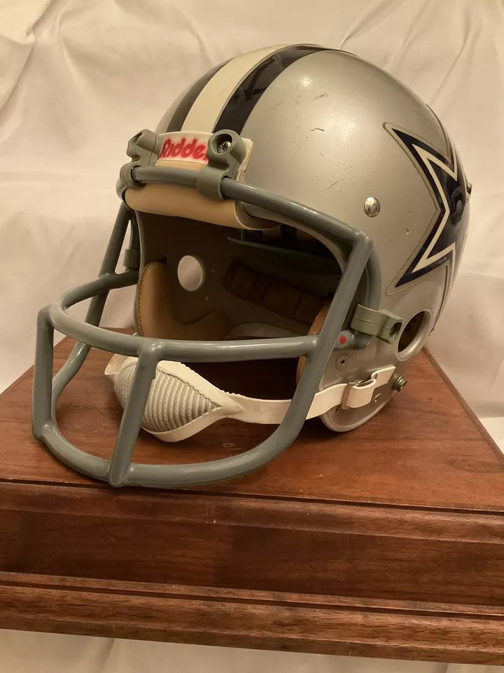 Authentic Riddell 1970s Kra-Lite Dallas Cowboys Vintage Football Helmet WESTBROOKSPORTSCARDS