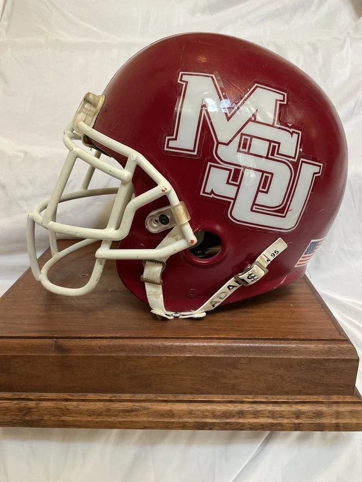 MaxPro Game Used X-Large Football Helmet Custom Mississippi State Bulldogs WESTBROOKSPORTSCARDS