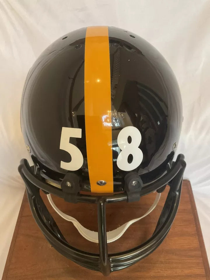 Vintage RARE Rawlings JRC Headliner Football Helmet Pittsburgh Steelers Lambert WESTBROOKSPORTSCARDS