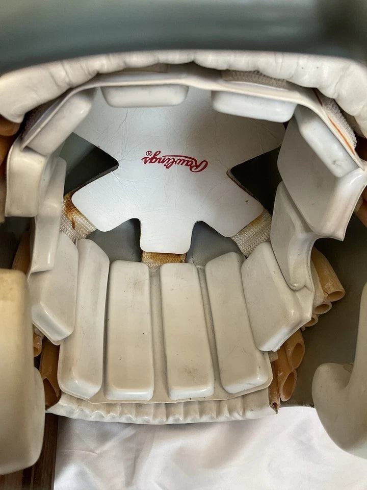 Dallas Cowboys Rare Game Used Rawlings RTS Football Helmet Schutt Red Dot JOP WESTBROOKSPORTSCARDS