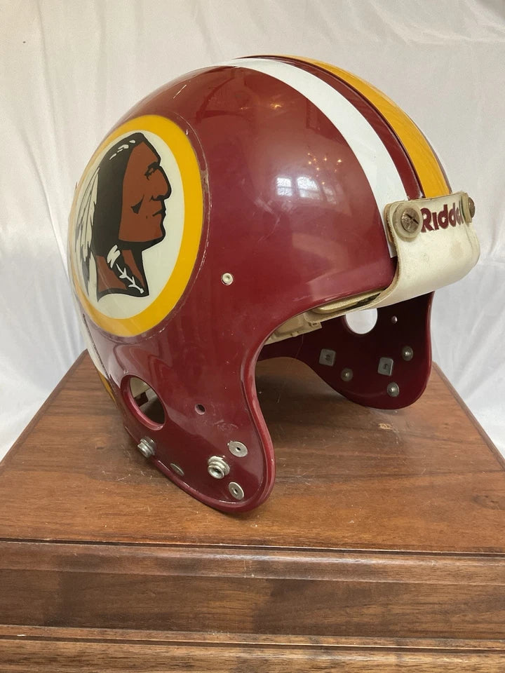 Washington Redskins Game Used Riddell WD-1 Football Helmet Rare XL Size 7 3/4 WESTBROOKSPORTSCARDS