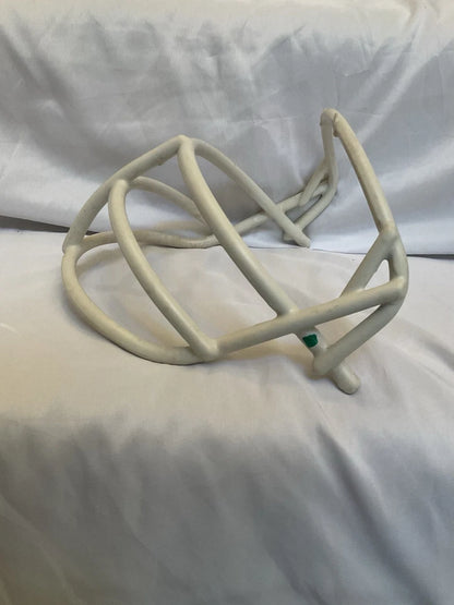 Vintage White Schutt 1969 JOP Green Dot Football Helmet Facemask - RARE WESTBROOKSPORTSCARDS