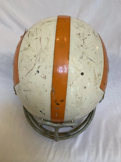 Vintage 1970s Riddell Kra-Lite TK2 Game Used Tennessee Football Helmet WESTBROOKSPORTSCARDS