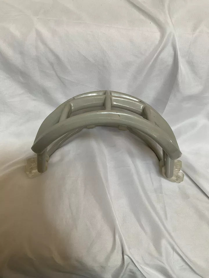 Vintage Lt Gray Riddell 1990s Double Wire Kra-Lite NJOP Football Helmet Facemask  WESTBROOKSPORTSCARDS   