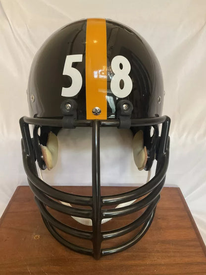 Vintage RARE Rawlings JRC Headliner Football Helmet Pittsburgh Steelers Lambert WESTBROOKSPORTSCARDS