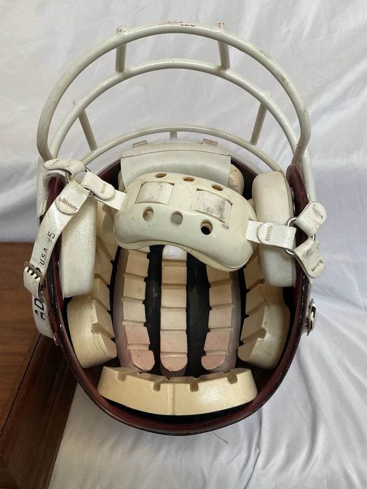 MaxPro Game Used X-Large Football Helmet Custom Mississippi State Bulldogs WESTBROOKSPORTSCARDS