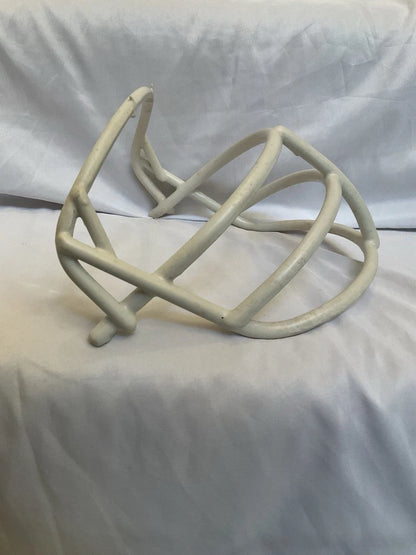 Vintage White Schutt 1969 JOP Green Dot Football Helmet Facemask - RARE WESTBROOKSPORTSCARDS