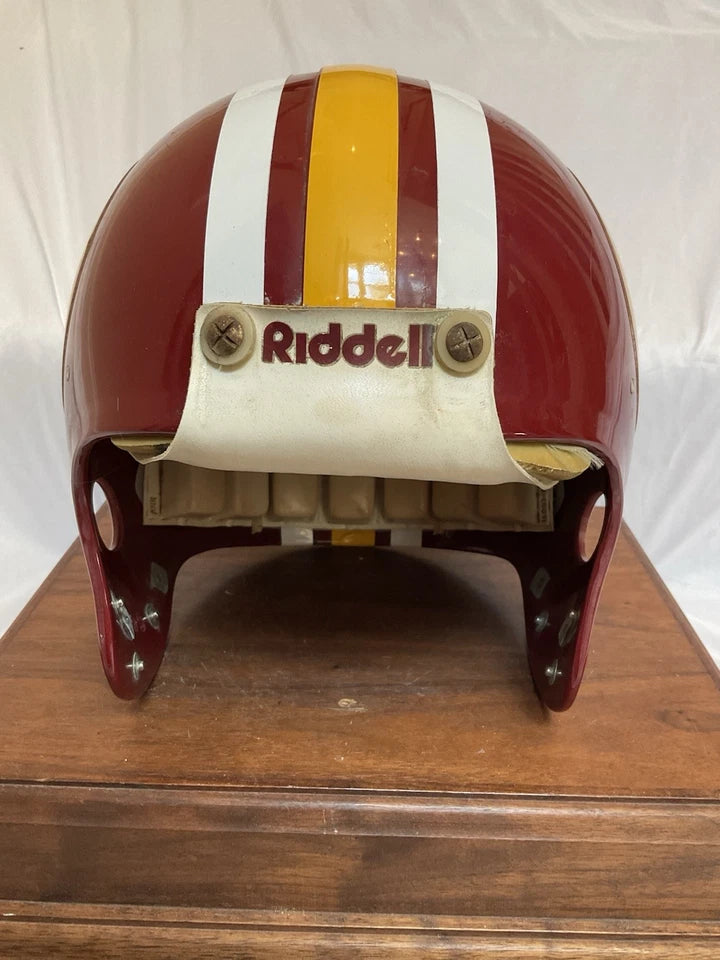 Washington Redskins Game Used Riddell WD-1 Football Helmet Rare XL Size 7 3/4 WESTBROOKSPORTSCARDS