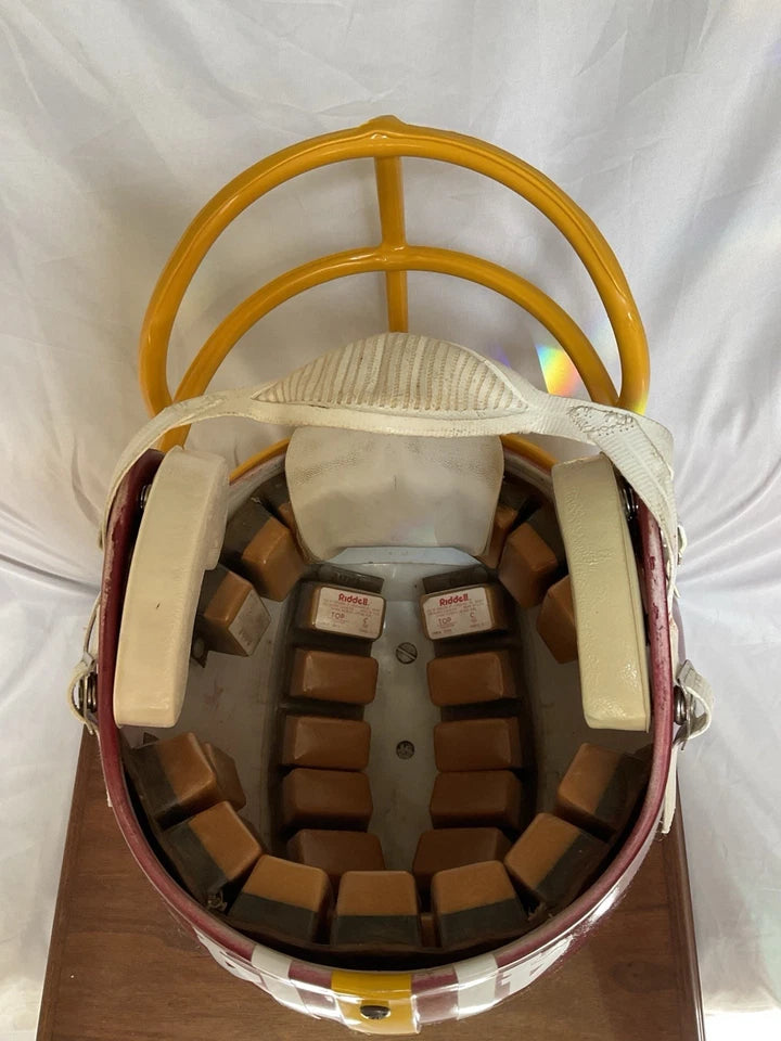 Riddell Football Helmet Custom 1982 Washington Redskins Tucked Feather Riggins
