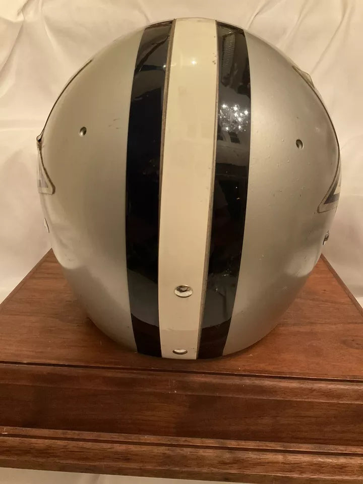 Authentic Riddell 1970s Kra-Lite Dallas Cowboys Vintage Football Helmet WESTBROOKSPORTSCARDS