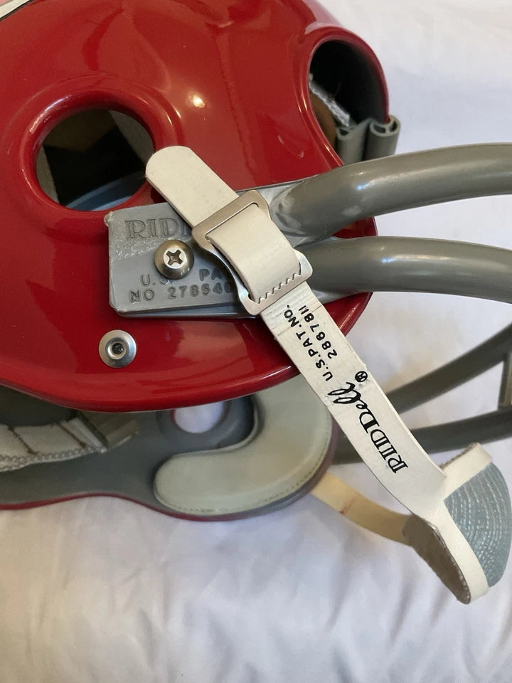 Riddell Kra-Lite RK2 Football Helmet Kansas City Chiefs Jan Stenerud Autographed WESTBROOKSPORTSCARDS