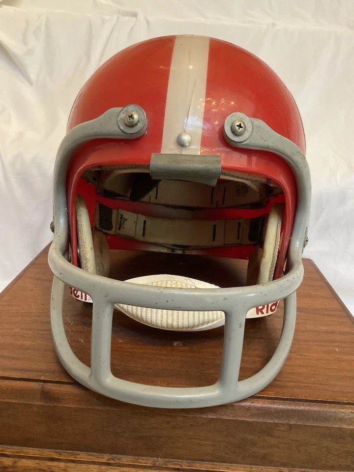 Vintage Clear Shell Wilson F2004 Suspension Football Helmet Georgia Bulldogs