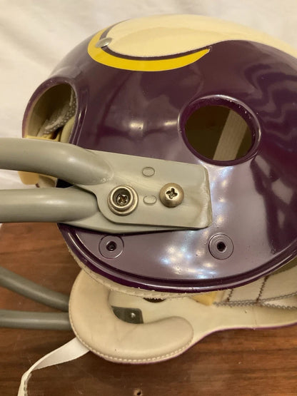 Riddell Kra-Lite TK2 Suspension Football Helmet 1970 Minnesota Vikings Tarkenton