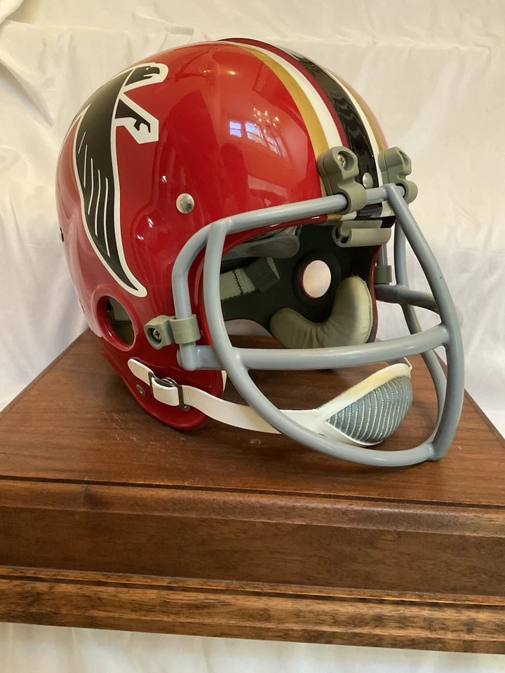 Riddell Kra-Lite RK2 Suspension Football Helmet Atlanta Falcons Tommy Nobis ￼ WESTBROOKSPORTSCARDS