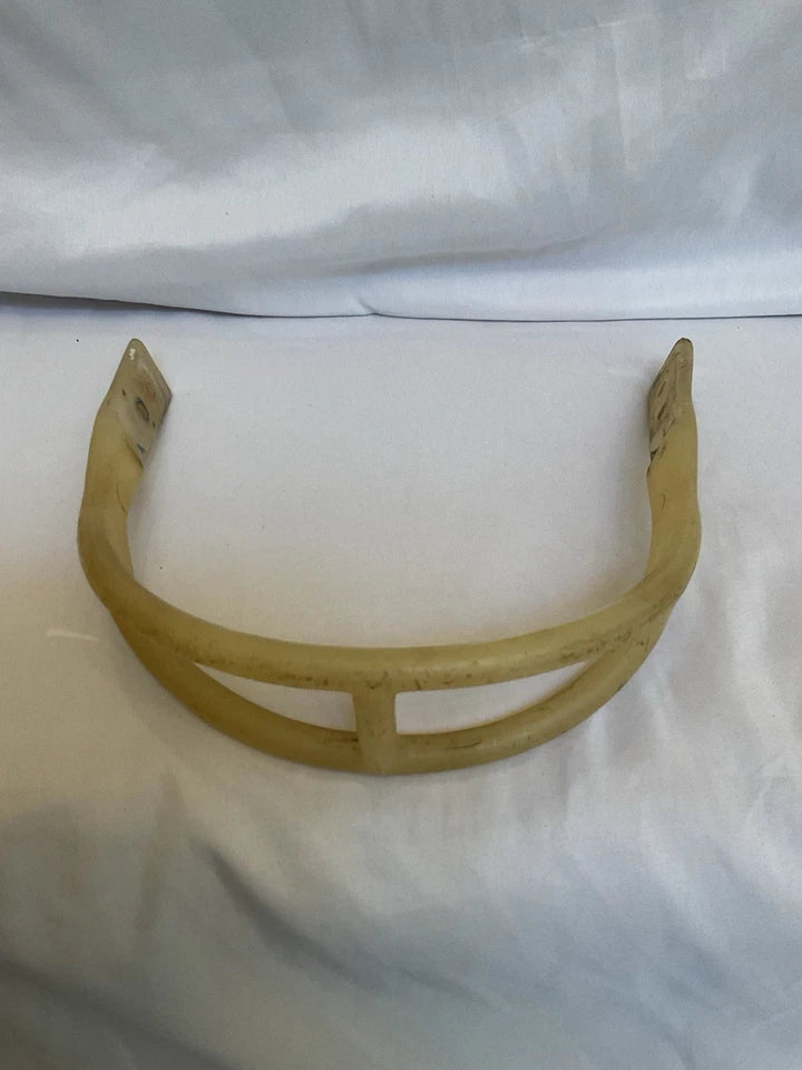 1960's Vintage ORIGINAL MacGregor 2-Bar Kra-Lite Facemask Suspension Helmet WESTBROOKSPORTSCARDS