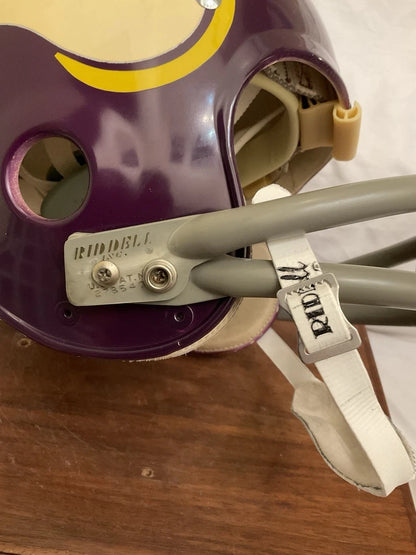 Riddell Kra-Lite TK2 Suspension Football Helmet 1970 Minnesota Vikings Tarkenton