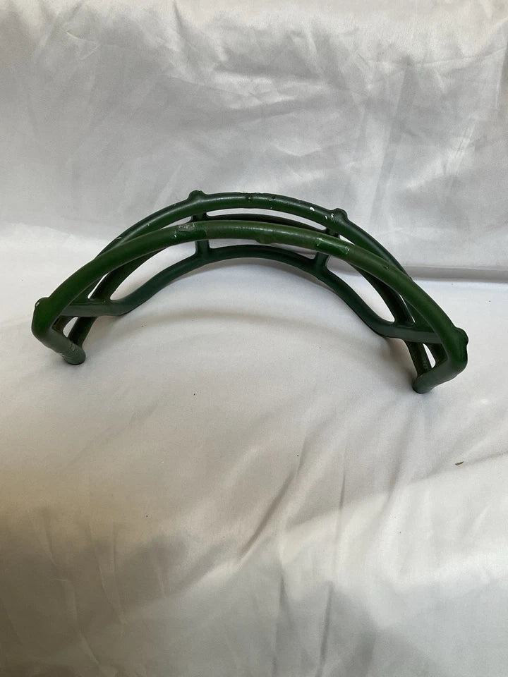 Vintage Original USFL Navy OPO-DW Large 2-Dot Football Helmet Facemask Green WESTBROOKSPORTSCARDS