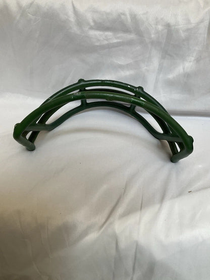 Vintage Original USFL Navy OPO-DW Large 2-Dot Football Helmet Facemask Green WESTBROOKSPORTSCARDS