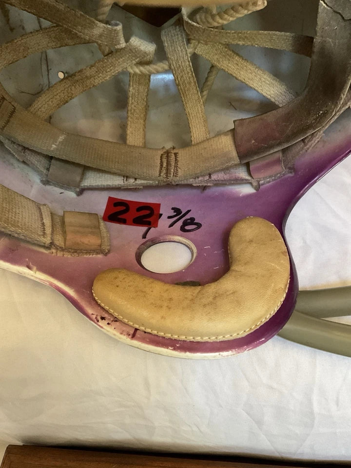 Riddell TK2 Used Suspension Football Helmet Custom Minnesota Vikings Paul Krause WESTBROOKSPORTSCARDS