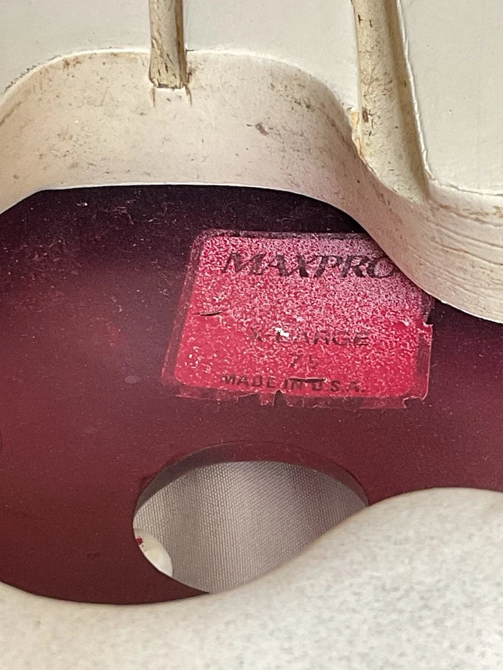 MaxPro Game Used X-Large Football Helmet Custom Mississippi State Bulldogs WESTBROOKSPORTSCARDS