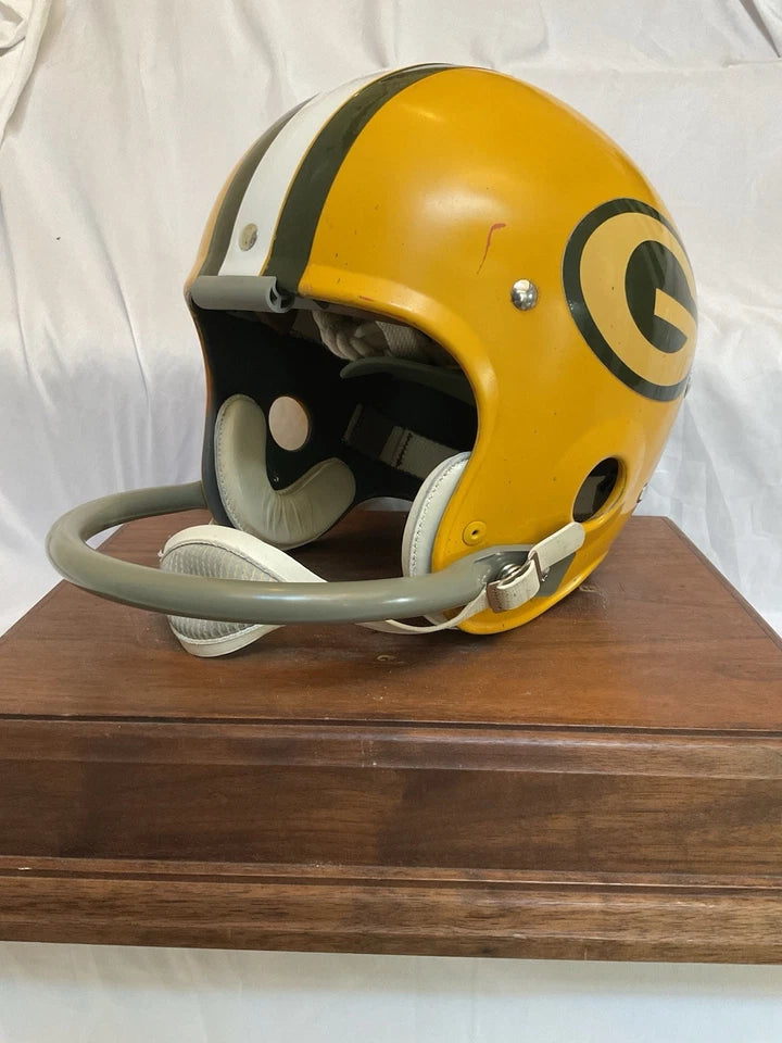 Vintage Riddell Kra-Lite TK2 Football Helmet Green Bay Packers Max McGee WESTBROOKSPORTSCARDS