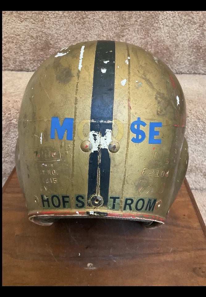 Original Vintage Wilson F2104 Football Helmet Size 8 Bears Cardinals 49ers WESTBROOKSPORTSCARDS